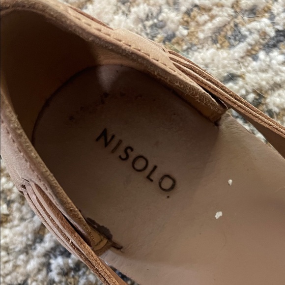Nisolo Women's Leather Huarache Size 8 - Picture 2 of 5